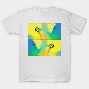 Parrot Splash Macaw T-Shirt